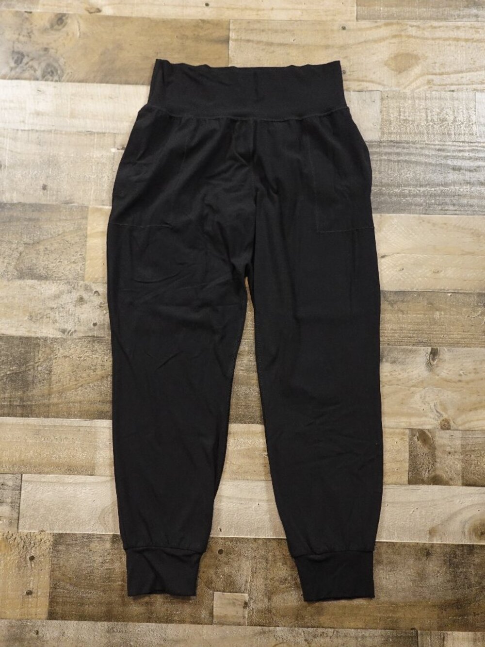 Athleta Salutation High Rise Jogger Powervita Women’s Medium Black 26.5"